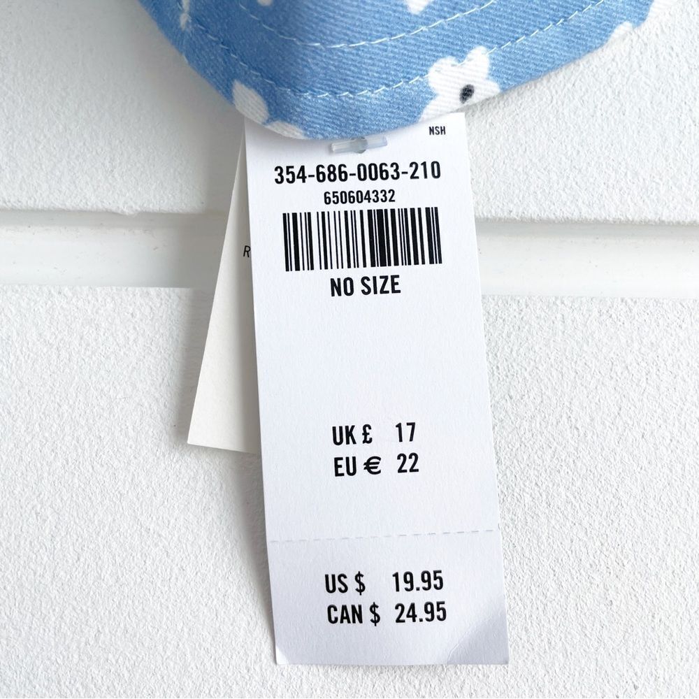 Hollister Girls Reversible Bucket Hat New With Tags One Size - Picture 10 of 10